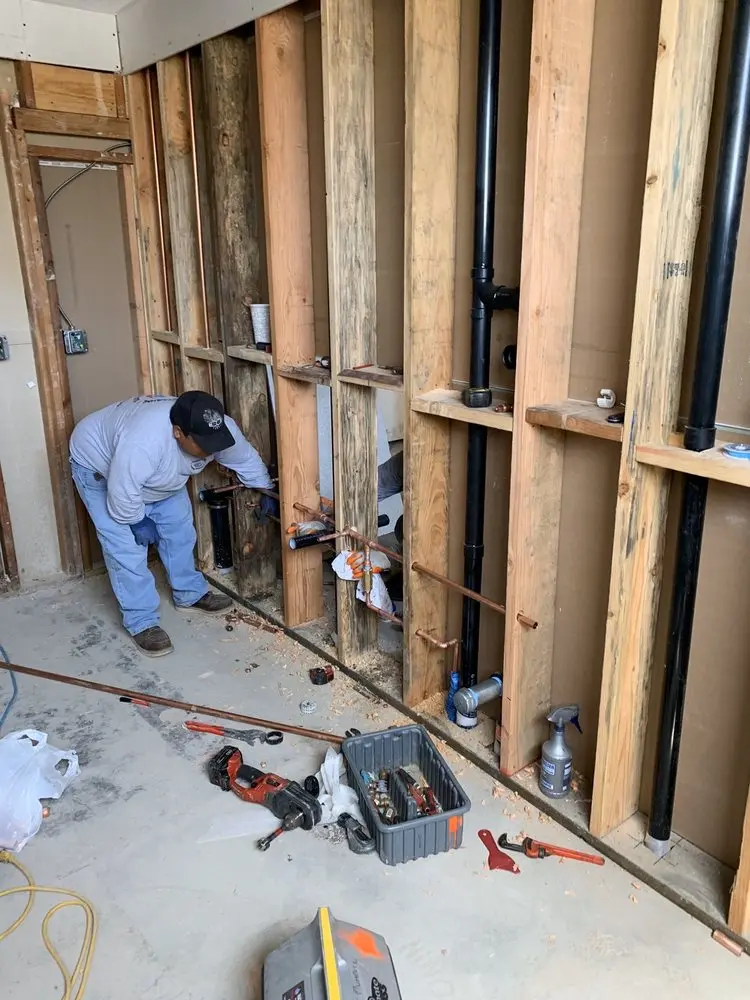 Commercial rough-in plumbing for Commercial Plumbing in Inman Park